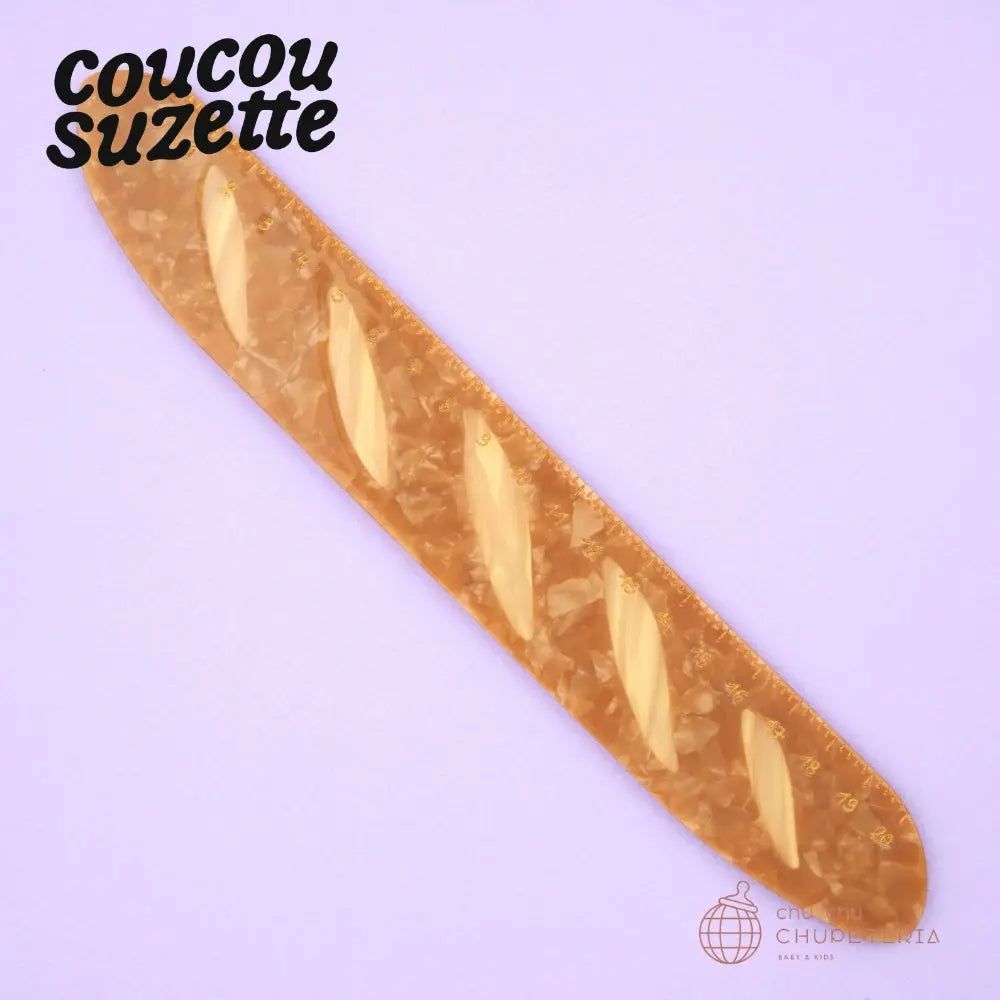 Baguette Ruler / ヘッドアクセ ヘアクリップ クリップ バレッタ かんざし クロー ヘアクロー ギフト プレゼント 正規代理店 バケット パン　フランス ものさし 筆記用具 クク ククシュゼット
