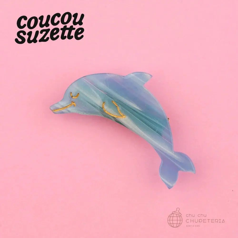 Rakuten - 【Coucou Suzette】Dolphin Hair Clip /ヘッドアクセ ヘアクリップ クリップ バレッタ クロー かんざし クロー ヘアクロー ギフト プレゼント 正規代理店 イルカ