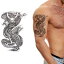 タトゥーシール デカール ドラゴン 竜 龍 リアル 飛竜 DRAGON 入れ墨 刺青 ボディアート タトゥー シー..