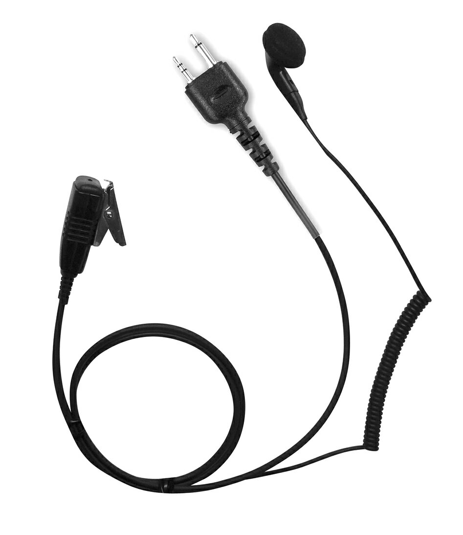 CEM100 F コメット 携帯無線機用イヤホン＆マイク アイコム・アルインコ(ストレート型)