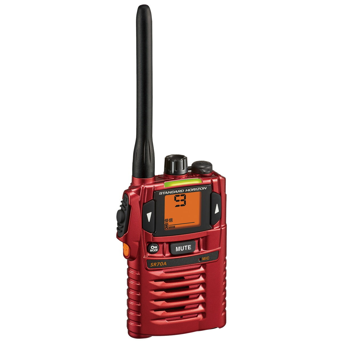 SR70A(RED) スタンダードホライゾン 特定小電力トランシーバー 交互:20ch,中継27ch