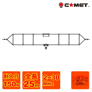 CWD-230 コメット T2FD型無調整ブロードバンドHFアンテナ 全長25m