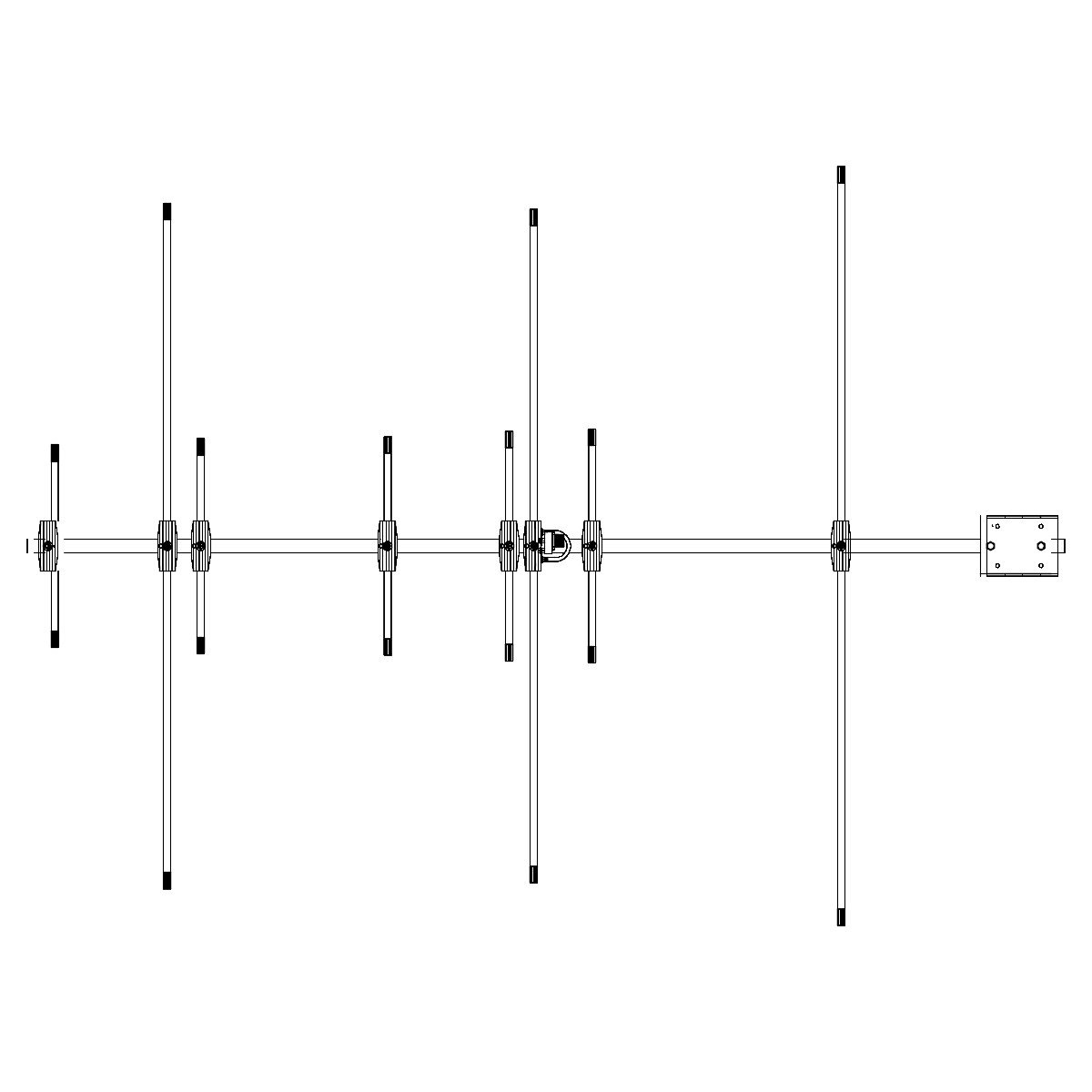 DO-2B8 �ʥ����Ż� 144/430MHz 2�Х�ɶ���Ȭ�ڥ���ƥ�