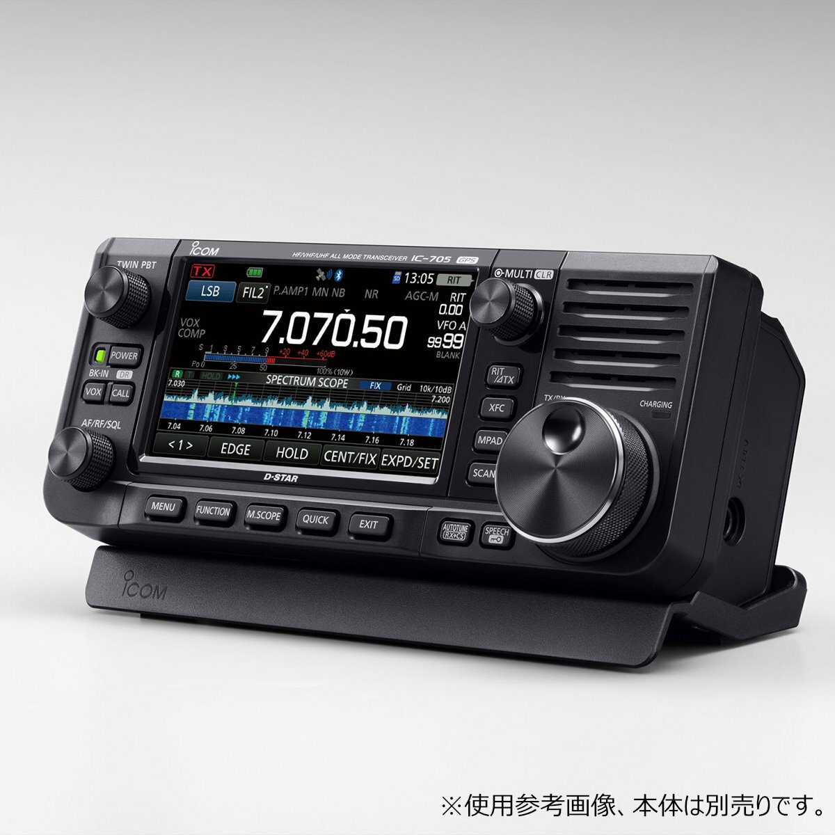 正規逆輸入品】 アイコム IC-705 本体とマイク アマチュア無線