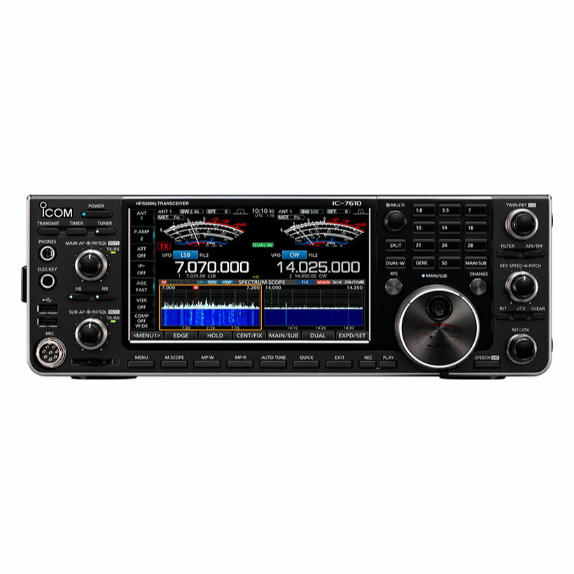 IC-7610M #27 �������� HF+ 50MHz(SSB/CW/RTTY/PSK31��63/AM/FM)50W�ȥ�󥷡��С�