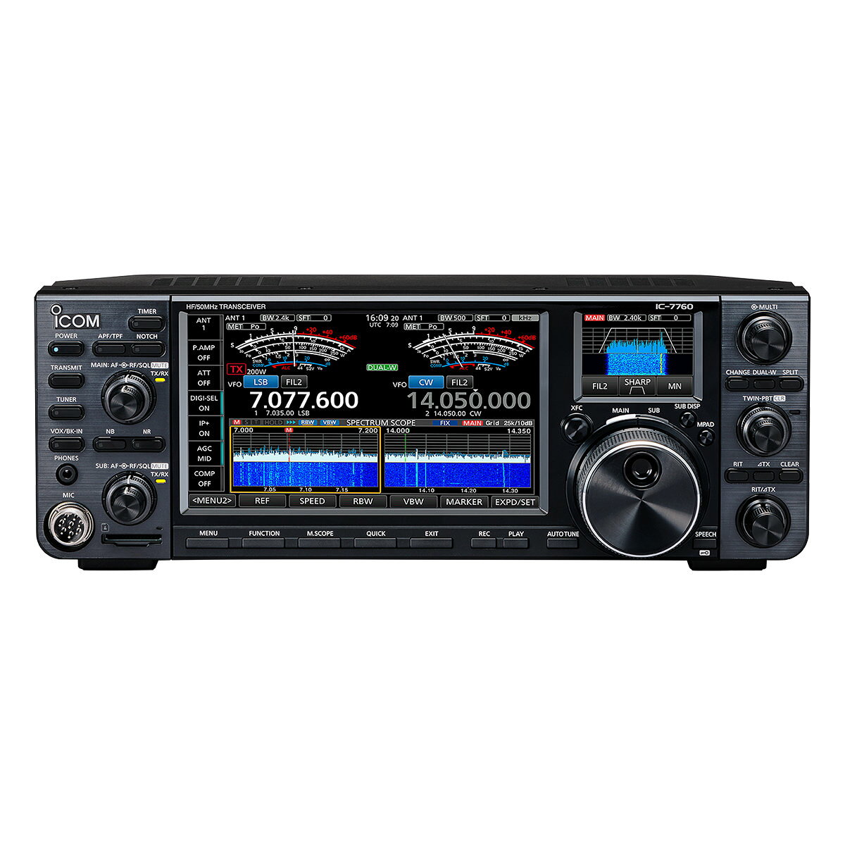 IC-7760 #11 �������� HF+50MHz SSB/CW/RTTY/PSK31-63/AM/FM 200W �ȥ�󥷡��С�