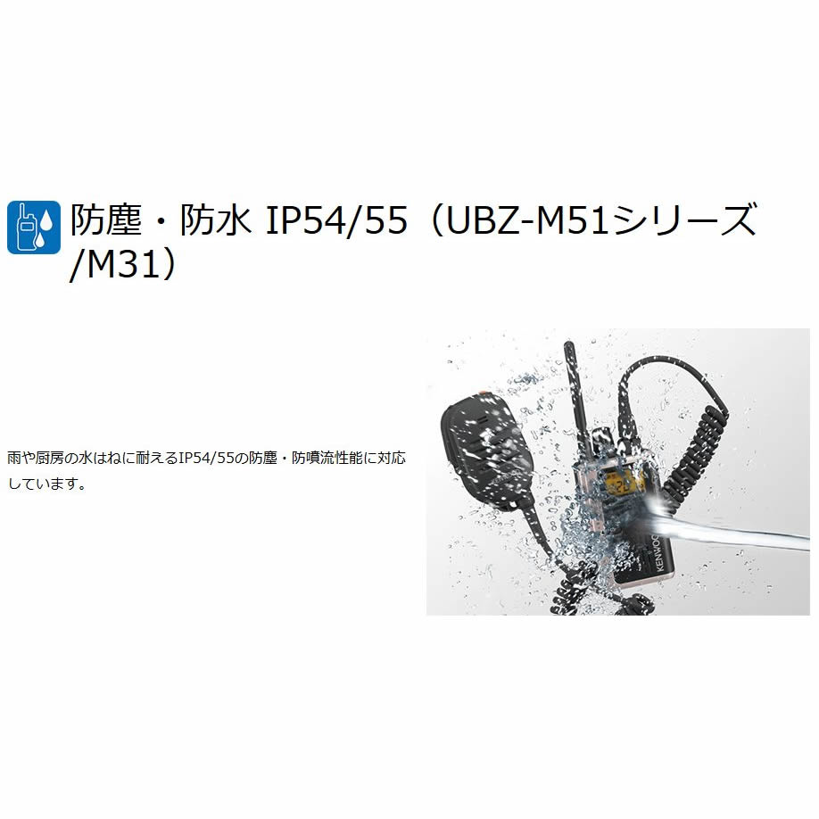 UBZ-M31Gケンウッド特定小電力トランシーバー交互20ch中継27ch中継器対応