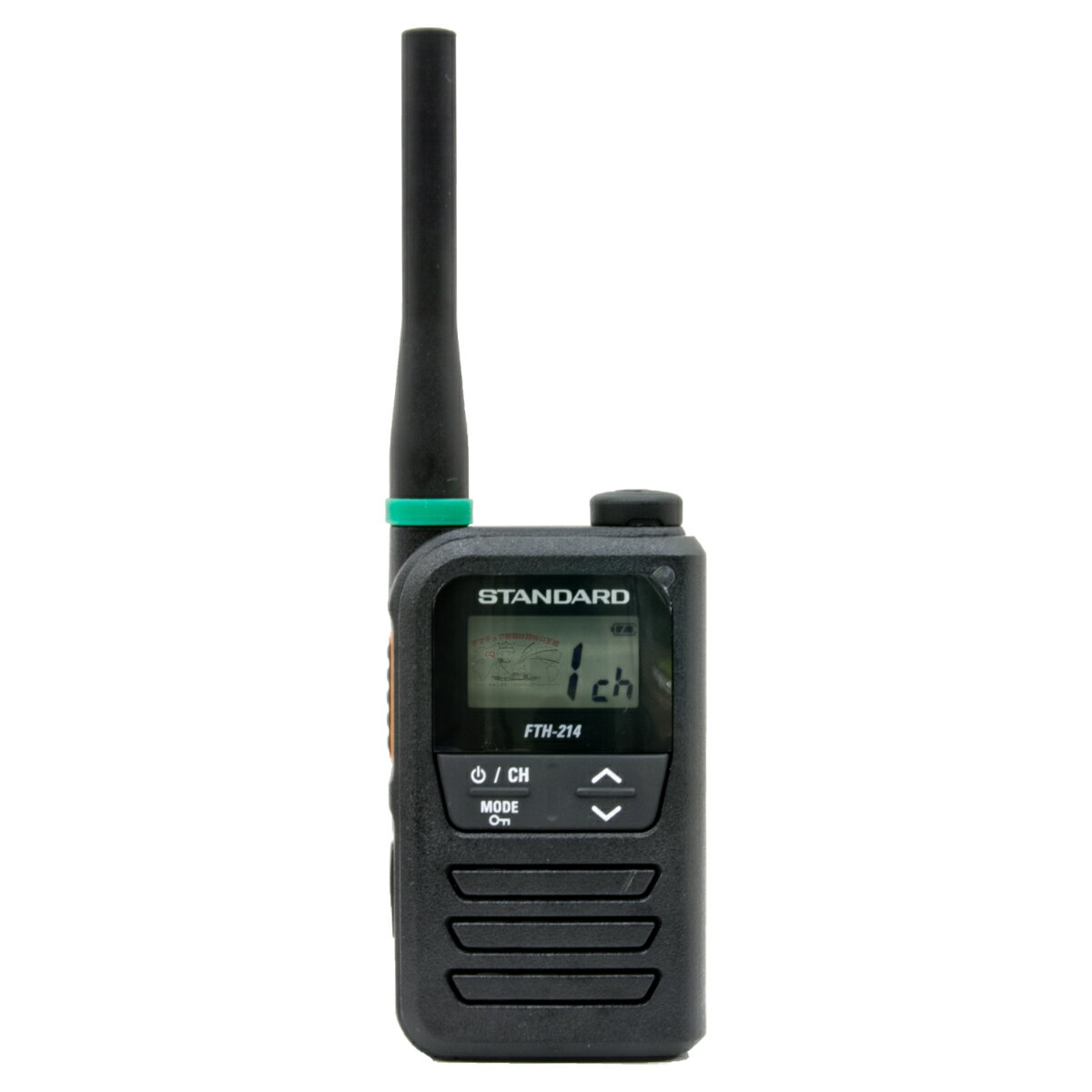 FTH-214+アンテナバンド グリーンのセット スタンダード 特定小電力トランシーバー 20ch