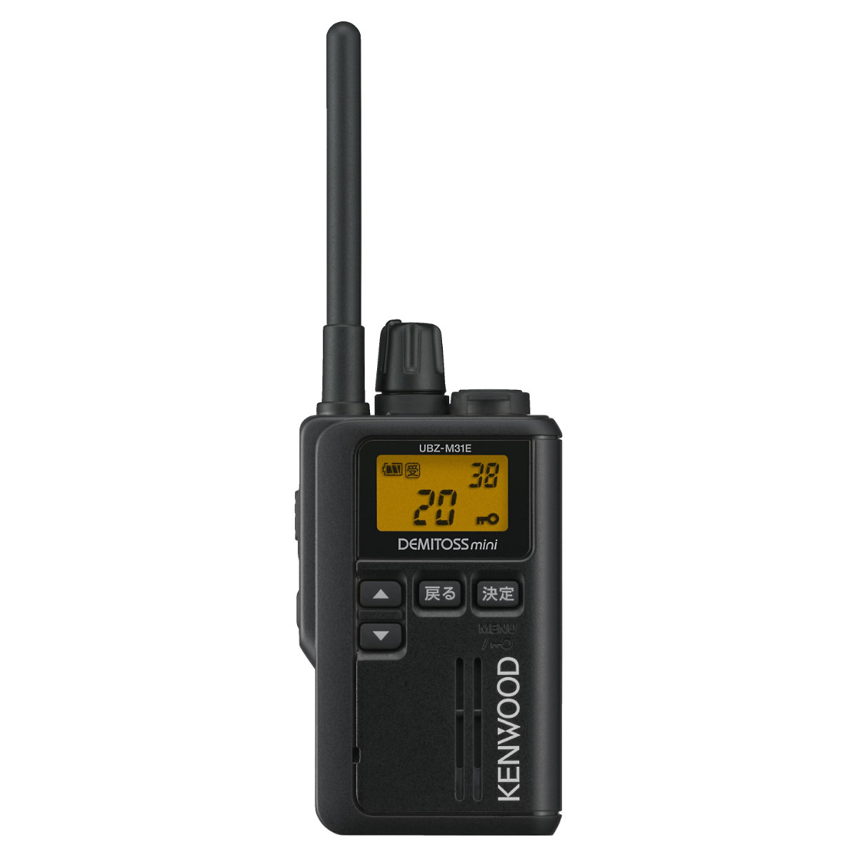 UBZ-M31EB ブラックB ケンウッド 特定小電力トランシーバー 交互20ch 中継27ch中継器対応
