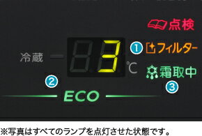 RS-63A3-2G-2 ホシザキ リーチイン冷蔵ショーケース ユニット上置き 分割扉 送料無料 3