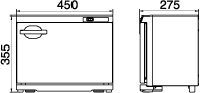 HC-18Sタイジホットキャビ_外形図