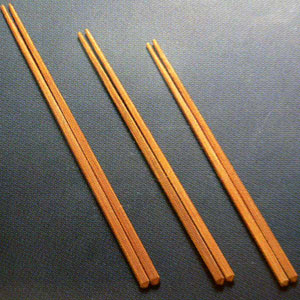 竹製中華箸　中　24.5cm