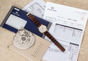 グランドセイコーファーストモデルRef.J14070ECal.3180金メッキ1963年後期ダイアル後期メダリオン修理完了ご報告書【中古】【アンティーク】【メンズ】