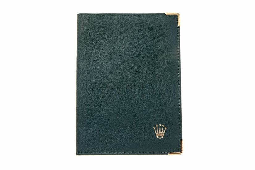 ロレックス パスポートケース Ref.0068.08.34 緑 1990年代前期