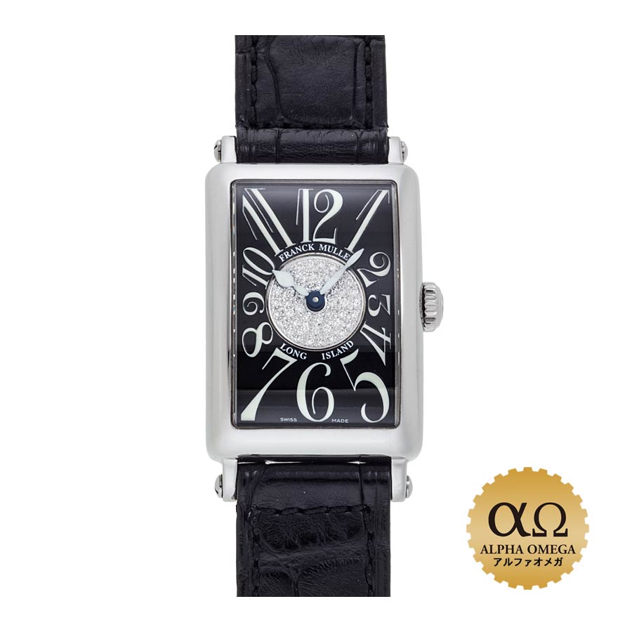 フランク ミュラー ロングアイランド 902QZCD1P ブラックギョーシェ文字盤 ダイヤモンド 2 ...