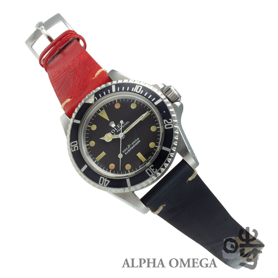 ロレックス サブマリーナ エクステンデッドE セリフダイアル Ref.5513 スチール(SS) 1978年 560番 レインボーパティーナ/トリチウム【中古】【ヴィンテージ】【未研磨】【メンズ】