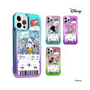 DISNEY iPhoneケース グリッター iPhone14 