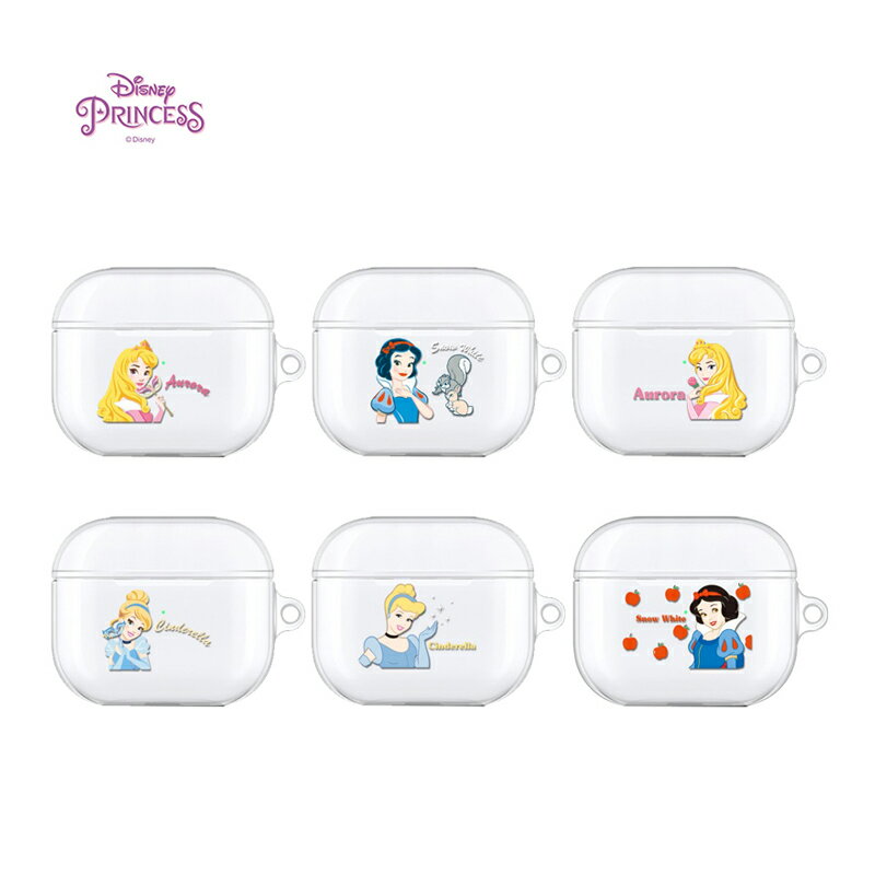 楽天chuvelyディズニー プリンセス AirPods3ケース 透明 保護 カバー エアーポッズ3 クリアー カバー 公式 Disney グッズ 白雪姫 シンデレラ オーロラ 正品 可愛い 人気 キャラクター 耐衝撃 イヤホン 送料無料 ワイヤレス 充電 無線 Bluetooth Wireless ヘッドホン おそろい アイテム