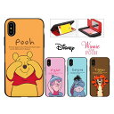 iPhone14 Plus Pro MAX ディズニー POOH iPhoneケース カード収納 iPhone13 SE3 バンパー カバー Disney 公式 人気 キャラクター グッ..