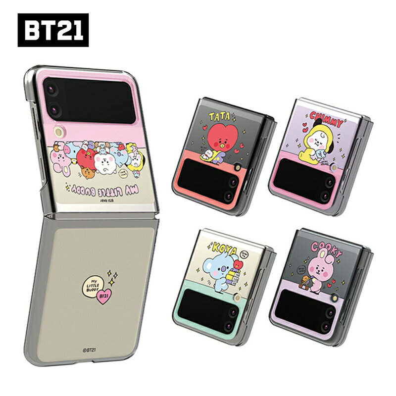 BT21 Galaxy Z Flip3 Z Flip4 Z ギャラクシー フリップ3 Zフリップ4 ケース Galaxy BTS グッズ スマホケース プレゼント キャラクター ギャラクシーケース BTS 公式 防弾少年団 韓国 アンドロイドのサムネイル