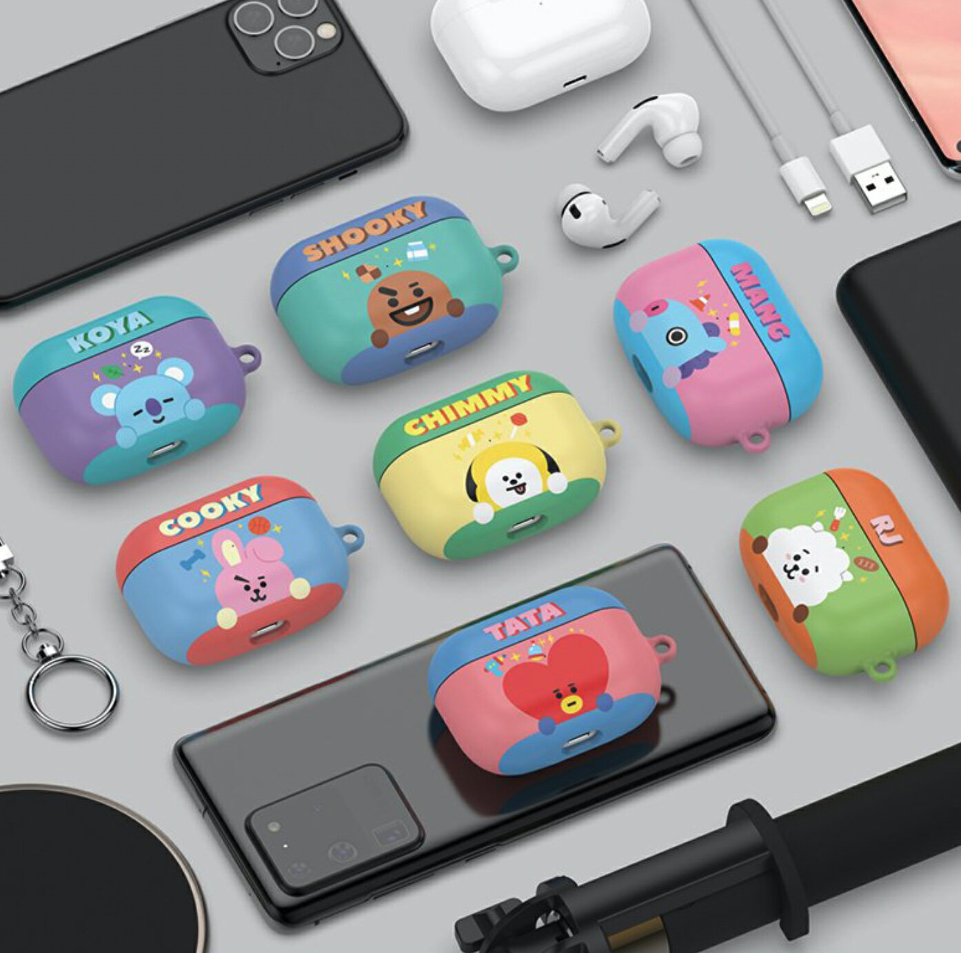 BT21 AirPods3 AirPods Pro AirPods ケース ハード 保護 カバー エアーポッズ3 エアーポッズプロ エアーポッズ1/2 カバー 公式 Disney グッズ 保護 正規品 可愛い キャラクター 耐衝撃 イヤホン 送料無料 ワイヤレス 充電 無線 Bluetooth トイストーリ バズ たた クッキー