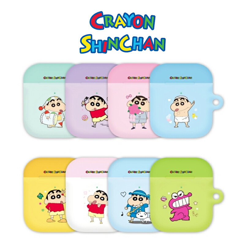 AirPods エアーポッズ 1 / 2 / 3 世代 ケース クレヨンしんちゃん シロ エアーポッズ保護 カバー スリム ハード キャラクター 公式 グッズ ...