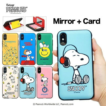 PEANUTS SNOOPY iPhoneケース 公式 グッズ ピーナッツ iPhone13 Pro MAX iPhone12 iPhone11 iPhoneXS カード収納 ミラー付き 大人向け スヌーピー iPhone13ケース ミュージアム 画像 おしゃれ グッズ 壁紙 iface 誕生日