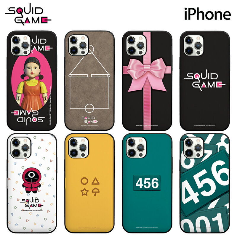 SQUID GAME iPhone CASE CJQ[ ObY iPhone14 Pro Max  iPhoneP[X iPhone13 12 11 J[h[ ~[t ؍ lbgtbNX LN^[ h} V[Y2 X}zP[X AhCh n[hP[X  ی V Aj RXv LXg JCW