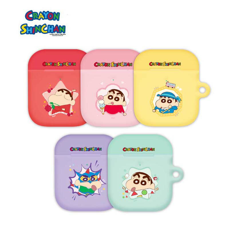 クレヨンしんちゃん AirPodsケース エアーポッズ1/2世代 カバー スリム ハード 公式 グッズ 保護 正規品 キャラクター エアーポッズ 耐衝撃 イヤホ...