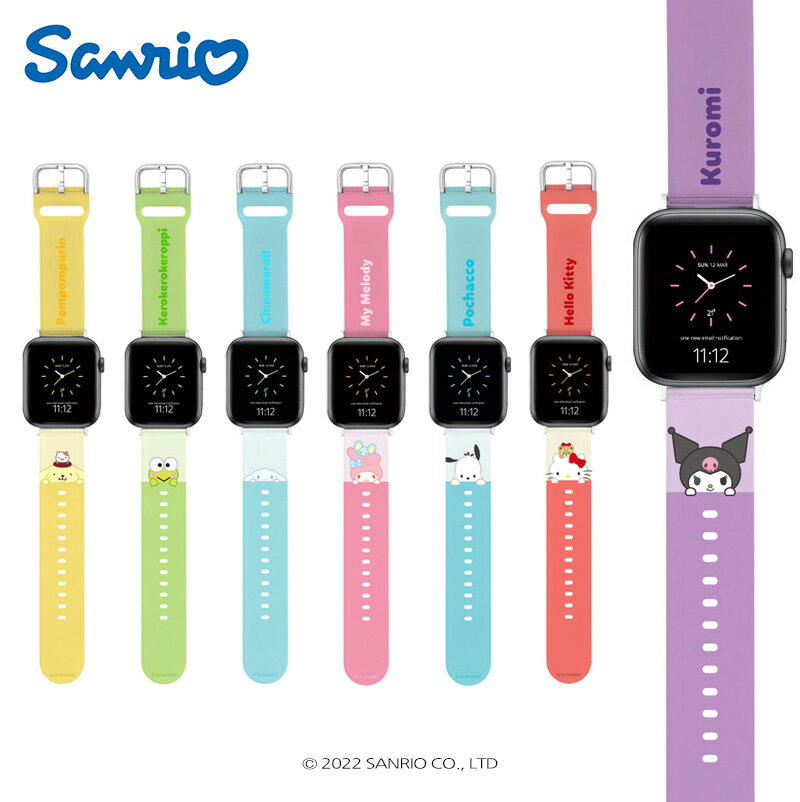 TI Sanrio APPLE WATCH STRAP Xgbv AbvEHb` S@ Ή xg oh LN^[ ObY R{ v[g  V LN^[ Cz n[LeB }CfB N~ |`bR Vi[ ||v CX ANZT[