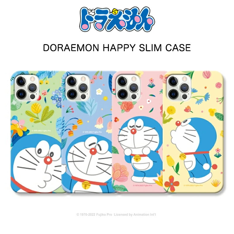 iPhone15 Pro MAX ドラえもん DORAEMON スマホ 薄型 ハード シンプル カバー iPhone14 iPhone13 12 XS XR SE2 公式 キャラ スリム 保護 人気 新作 海外 アニメ 可愛い グッズ おそろい プレゼント 猫型 ロボットドラミ ボタニカル 自然 花