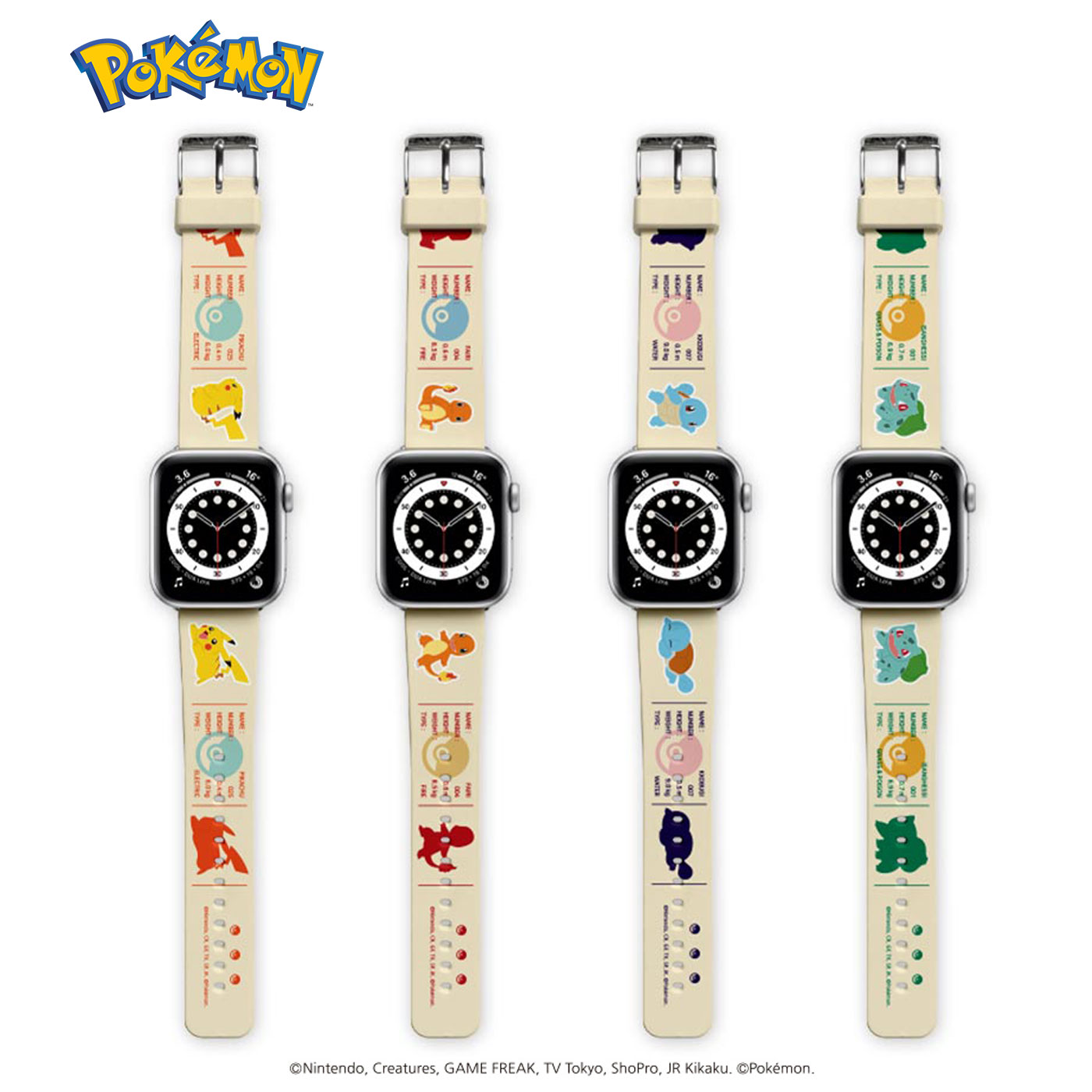 Apple Watch Strap POKEMON |P AbvEHb` ObY xg oh Xgbv LN^[ ObY |Pgo R{ v[g LO ~~bL  V  LN^[ Cz |PbgX^[ z CX ANZT[ Cz