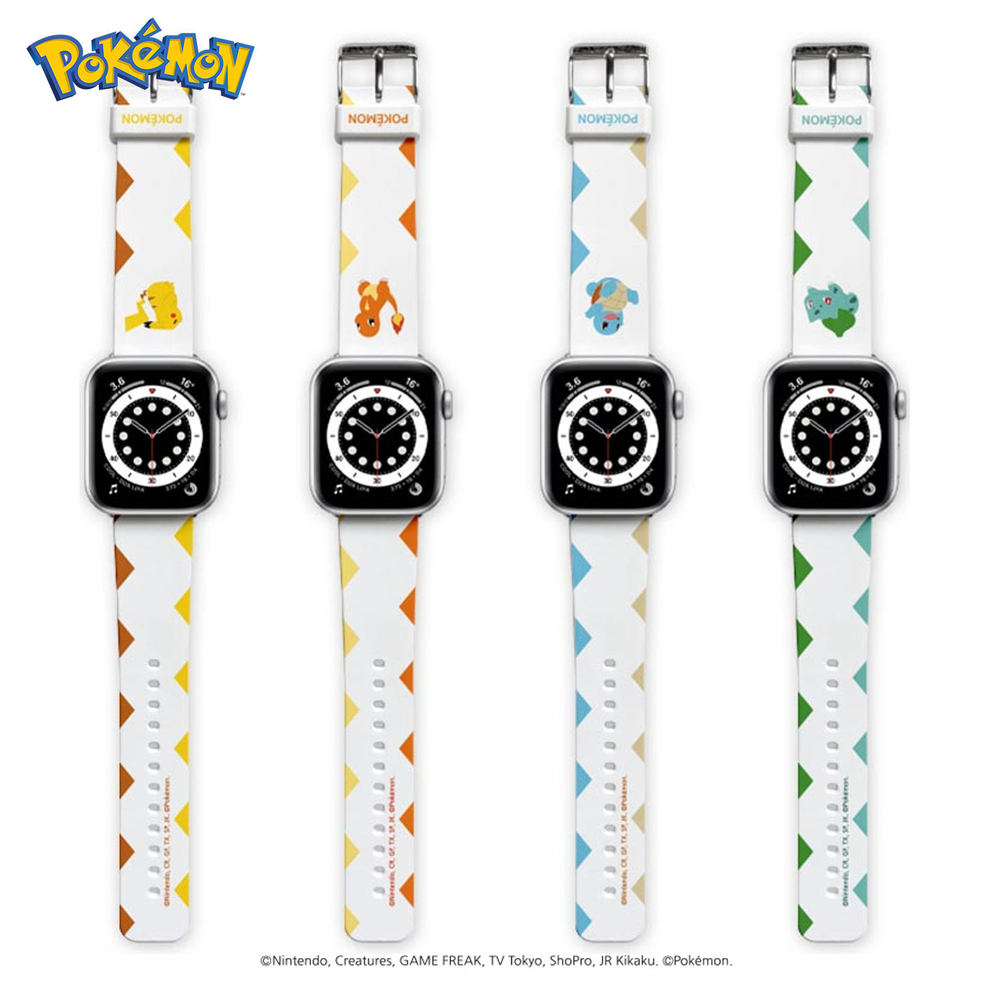 ストラップ アップルウォッチ Apple Watch ポケモン グッズ ベルト バンド 公式 新作 くじ キャラクター イヤホン ポケットモンスター 無料配送 ワイヤレス アクセサリー キャラクター グッズ ポケモンgo カード コラボ プレゼント