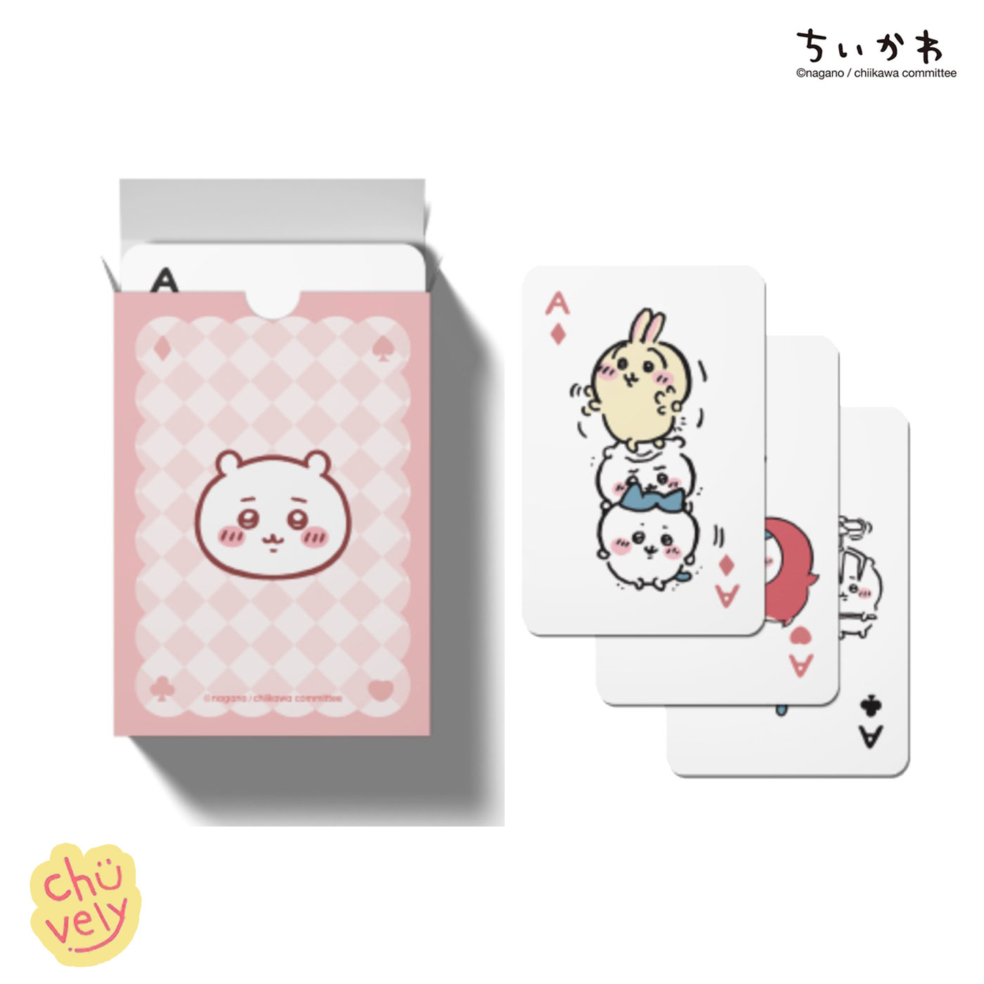 ちいかわ トランプ カード 韓国専用 グッズ 可愛い うさぎ ぬいぐるみ 本 ちいかわ ガチャ 韓国版 限定 アニメ Chiikawa キーリング キーホルダー