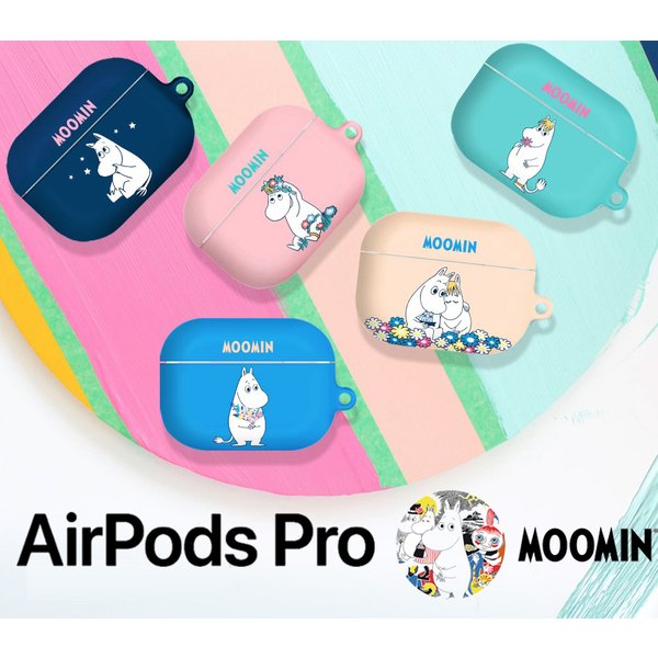 AirpodsPro Case ムーミン エアポッズプロ ケース AirpodsProケース airpodsケース MOOMIN 正規品 グッズ 人気 可愛い 公式 防弾少年団 キャラクター イヤホン
