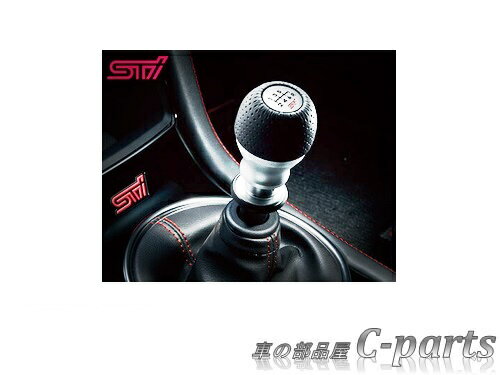 【純正】SUBARU WRX STI スバル WRX STI【VAB】 STIシフトノブ（6MT）（アルミ＆本革） SG117AJ010