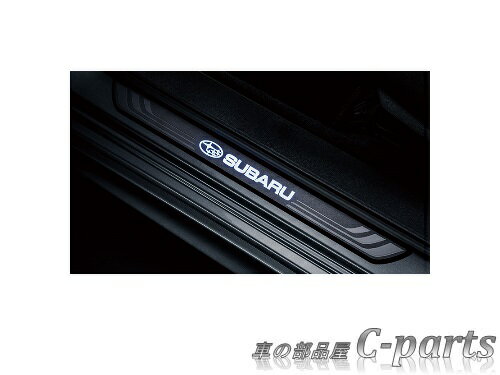 【純正】SUBARU　IMPREZA G4　スバル　インプレッサG4【GK2 GK3 GK6 GK7】　　LEDサイドシルプレート（フリント左右セット）[E1017FL100]