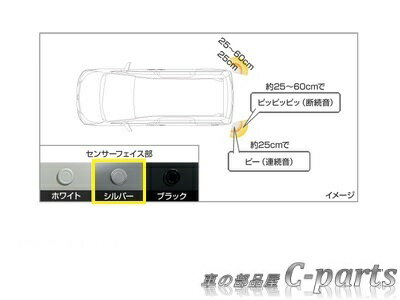 対応車種TOYOTA（トヨタ）　ESQUIRE（エスクァイア）対応年式2016/1〜2017/5対応型式ZWR80G ZRR80G ZRR85G純正品番08529-28620　ブザーキット08511-74030-A0　ホワイト08529-28620　ブザーキット08511-74030-B2　シルバー08529-28620　ブザーキット08511-74030-C0　ブラック■商品仕様バンパーの角に配置した超音波センサーが障害物との距離を検知し、ドライバーに知らせます（ボイスタイプではありません）。コーナーセンサー（ボイス4）とセンサー取付位置は異なります。適応グレード：全車適　　　　　用　　　　　車　　　　　種ハイブリッドGiハイブリッドGiBlackTailoredハイブリッドXiGiGiBlackTailoredXiXiサイドリフトアップシート装着車備　　　考○○○○○○○コーナーセンサー（ボイス4）とセンサー取付位置は異なります。○・・・装着可能