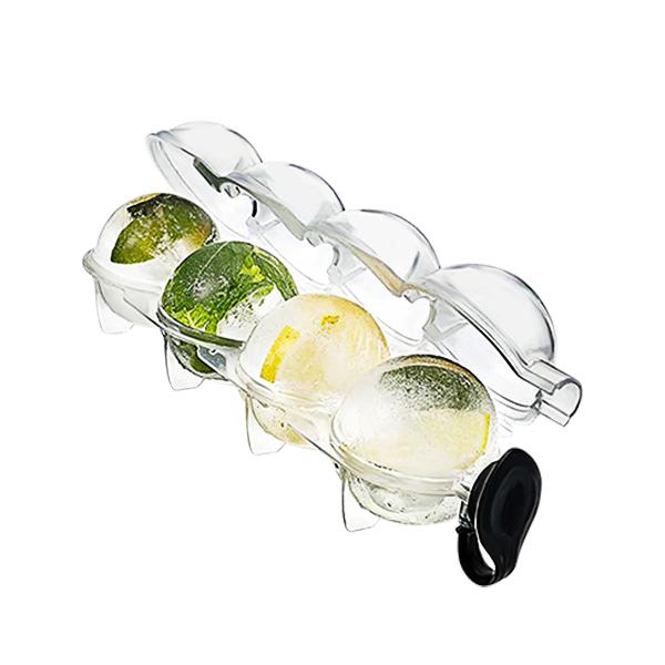 Ice-Makers - 製氷皿 丸 蓋付き 製氷器 製氷機 アイスボール 丸氷 溶けにくい 透明氷 ロックアイス ビール