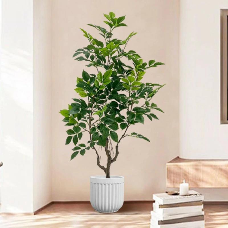Rakuten - 人工観葉植物 リアル ガジュマル 本物そっくり インテリアグリーン フェイクグリーン 大型 害虫駆除不要 枯れないグリーン 人工植物装飾 観葉樹 観葉植物 インテリアウェディング飾り ベランダ