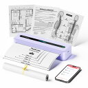 【月間優良ショップ受賞】【レビュー特典】Phomemo M832 スマホ プリンター モバイルプリンター A4感熱紙対応 IOSおよびAndroidスマートフォ...