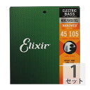 エリクサー ELIXIR 14077 NANOWEB 4-String Light/Medium Long Scale エレキベース弦