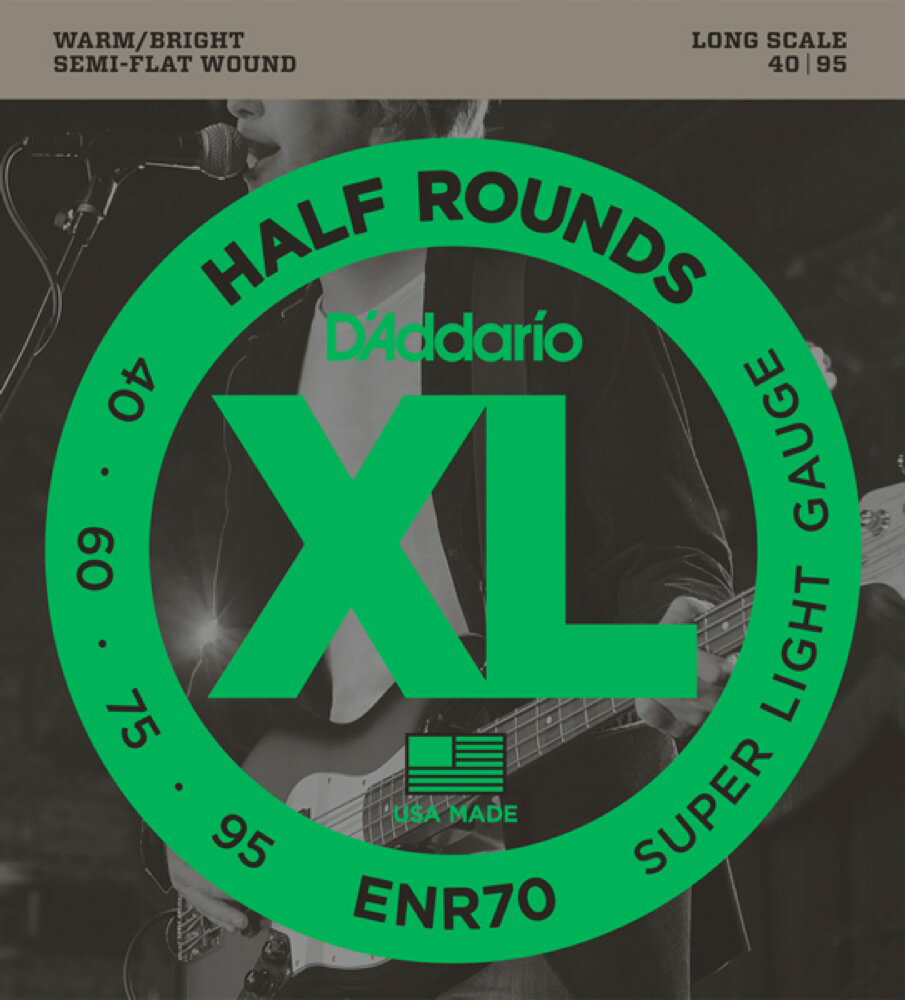 ꥪ D'Addario ENR70 Long 040-095 ١