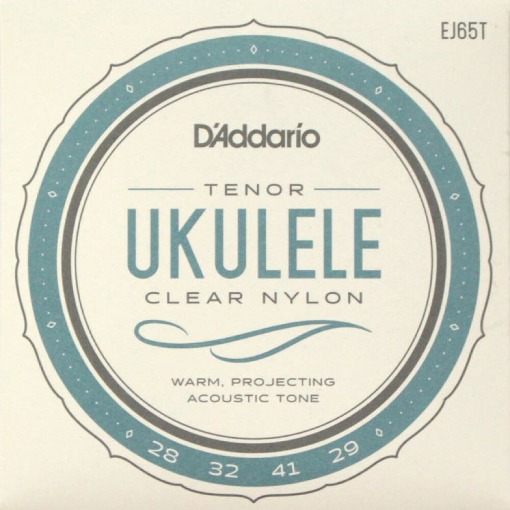 ダダリオ D'Addario EJ65T Pro-Arte Custom Extruded Ukulele Tenor テナーウクレレ弦