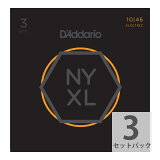 ꥪ D'Addario NYXL1046-3P Nickel Wound Regular Light 쥭 3åȥѥå