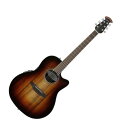 OVATION CS28P-KOAB-G Celebrity Standard Plus Super Shallow Body Koa Burst エレクトリックアコースティックギターセレブリティ・スタンダード・プラスは、ボディ・トップにフィギュアド・コア、キルト・メイプルの美しい杢目を持った材を使用したセンター・サウンド・ホールのモデルです。ボディは、オベーションのラインナップの中でも最も浅いスーパー・シャロー・リラコード・ボディで、エレキギターになれたギタリストにも演奏しやすいデザインです。プリアンプには、チューナーと3バンド・イコライザーを装備したOP-4BTを搭載しています。【特徴】・ボディ・トップには、フィギュアド材を使用・スタンダードなセンター・サウンド・ホール・クォーターソウン・スキャロップドXブレーシング・スーパー・シャロー・リラコード・ボディ・チューナーと3バンド・イコライザーを装備したOP-4BTプリアンプ・コア・バースト、リーガル・トゥ・ナチュラル、タイガー・アイの3カラーをラインナップ【Specifications】Body Style：Super Shallow CutawayTop：Figured KoaTop Finish：GlossBracing：Quartersawn Scalloped XBody Binding：Ivory WhitRosette：AbaloneBack：Lyrachord Super Shallow BowlScale Length：25 1/4” (641 mm)Neck：NatoNeck Finish：SatinNeck Binding：Ivory WhiteFingerboard：Rosewood or OvangkolFingerboard Radius：10" (254mm)Number of Frets：20 Fully Accessible; 24 on High E StringPostion Inlays：AbaloneNut (Material/Width)：ABS，1 11/16" (43mm)Bridge：Rosewood or OvangkolHardware：ChromeSpecial Electronics：OP-4BT with Ovation Slimline PickupTuning Machines：ChromeColors：Koa Burst (KOAB)with Gigbag