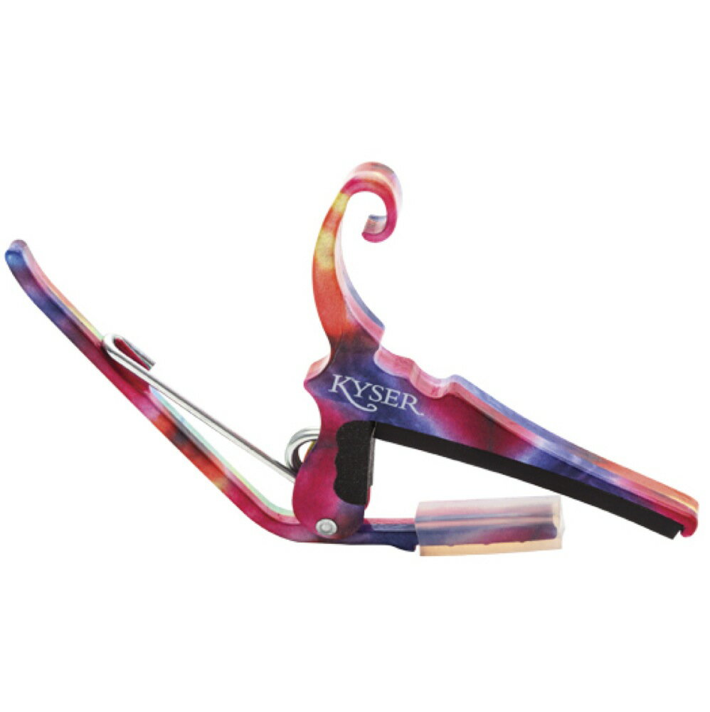 Kyser KG6TD QUICK-CHANGE CAPO TIE-DYE アコギ用カポタスト