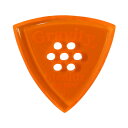 GRAVITY GUITAR PICKS Stealth -Big Mini Multi-Hole- GSSB3PM 3.0mm Orange ギターピック