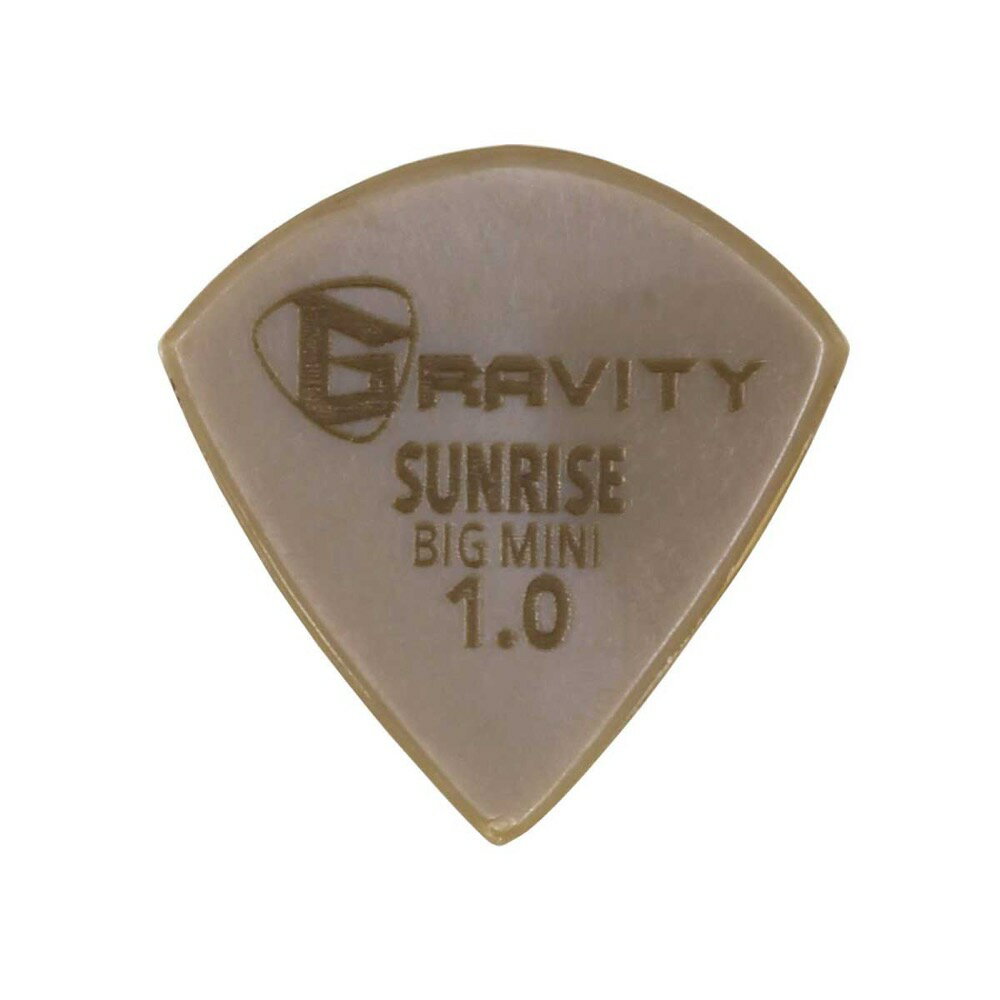 GRAVITY GUITAR PICKS Gold Sunrise -Big Mini- GGSUB10 1.0mm ԥå