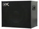 GALLIEN-KRUEGER CX 115 ベースアンプ用スピーカーキャビネットCXシリーズ・ベース・エンクロージャーは、コンパクト・デザイン、ライトウェイトを軸にMBシリーズ・ベース・ヘッドにマッチする15インチ・スピーカー1基搭載で許容入力300W/8Ωのベース用エンクロージャーです。ワウンド・アルミニウムの2.5インチ・ヴォイス・コイルを採用したアメリカ製セラミック・ドライヴァーに加え、3段階(HI/OFF/LOW)のアッテネーター・スイッチ付の高音域再生用ホーンを搭載しています。さらにプライ・ウッドとジュート繊維をブレンドした内部消音材を巧みに用い、豊かなローを生み出すフロント・ポート構造を採り入れ、音響特性のバランスを考慮したチューニングを施しています。独自のチャンバード・デザインは、単なるスピーカーの仕切りではなく、キャビネット・ウォールからの音漏れによりスピーカー同士の干渉が起きないように設計しています。錆び防止加工を施した強固なメタル・コーナーと丈夫なビニール・カヴァーリング、キャビネットをスタックした際にもズレ落ちにくいユニーク・フット&コーナー・システムを採用しています。また、丈夫で軽量なプライウッド材を使用し、フリップ式サイド・ハンドルとコンパクトなデザインは、過酷なツアーの運搬を考慮した設計になっています。背面の入力端子は、不用意な脱落を防ぐツイスト・ロック(スピコン)タイプのと1/4“標準フォーンの2種を装備することで、様々なアンプ・ヘッドに対応します。SpecificationsPower handling:300W (8Ω)Dimensions:D368 x W584 x H483mmWeight:約17.9kgSpeakers:CERAMIC 1x15"